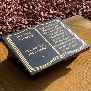 A4 Book design plaque